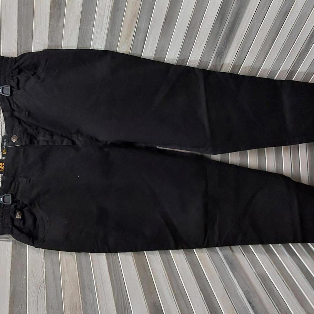 Women's Black Side Elastic Casual Jean | Lee | 18W (M)